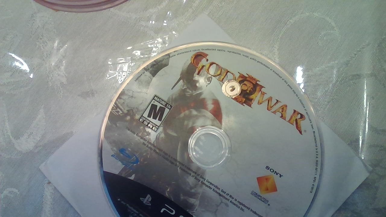 God of war disc