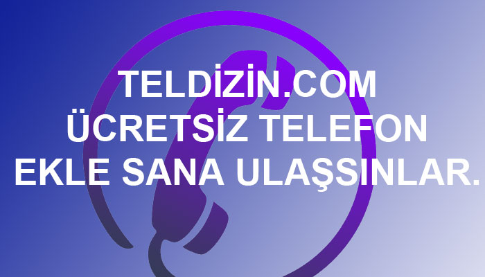 Teldizin.com Telefon Ekleme Banner
