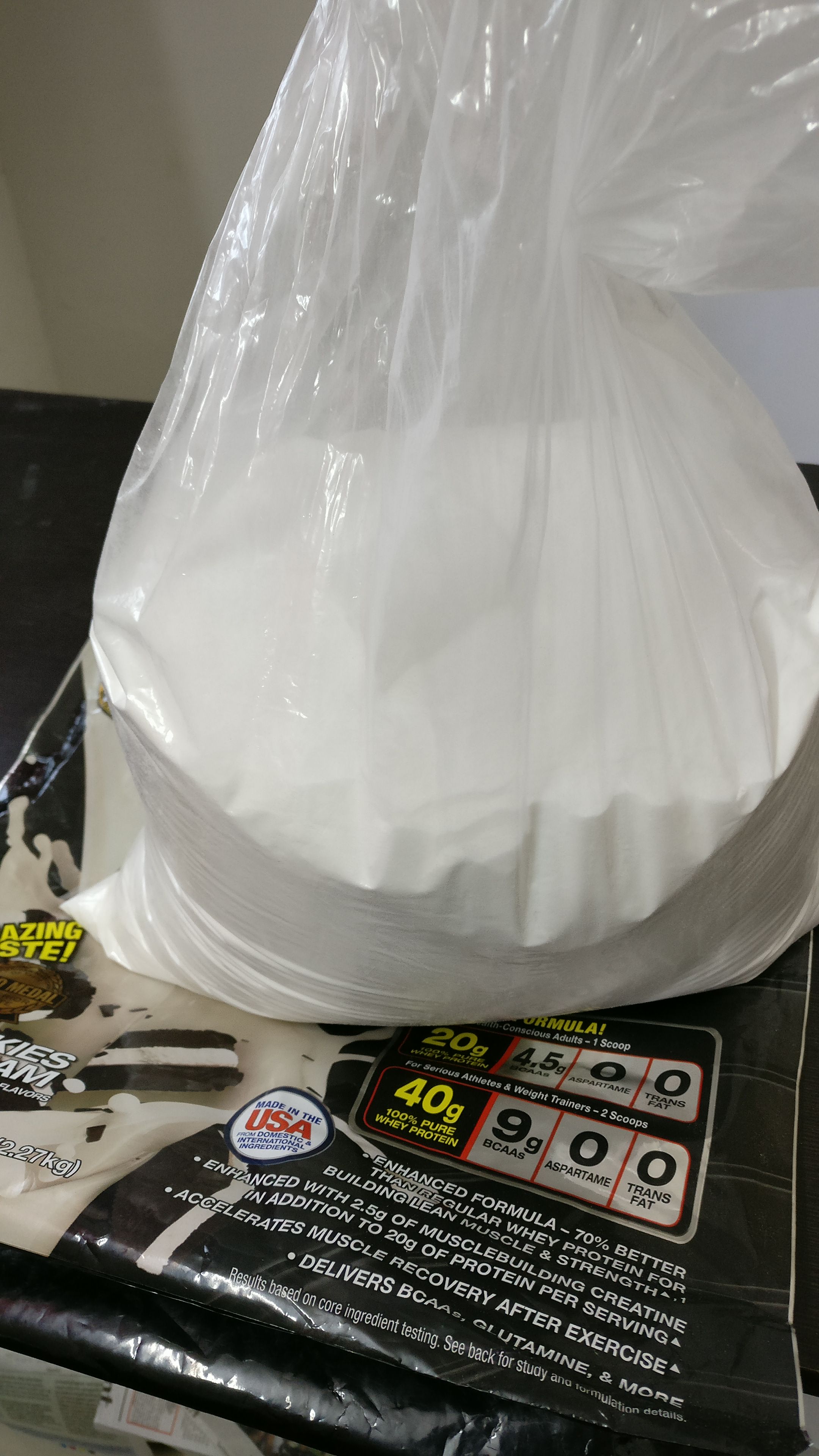 Fake Protien Package