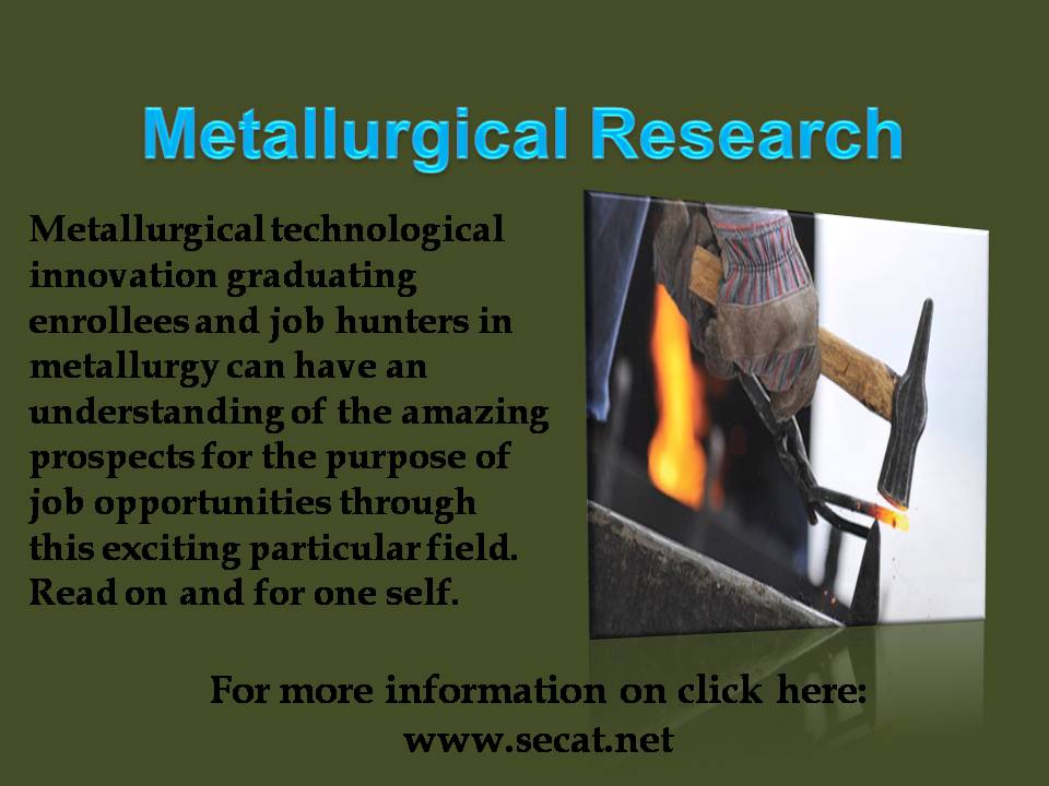 Metallurgical Research