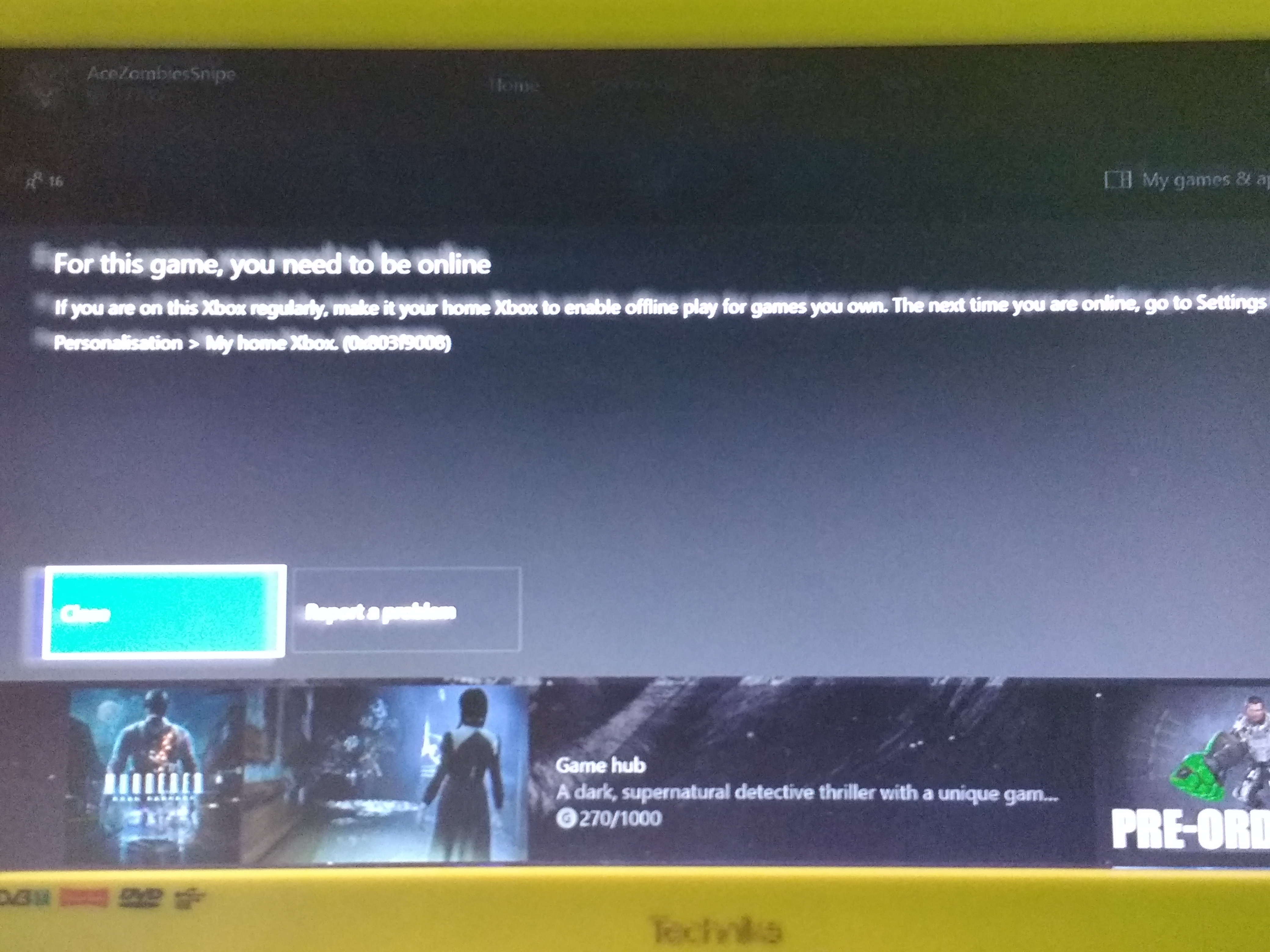 Xbox support