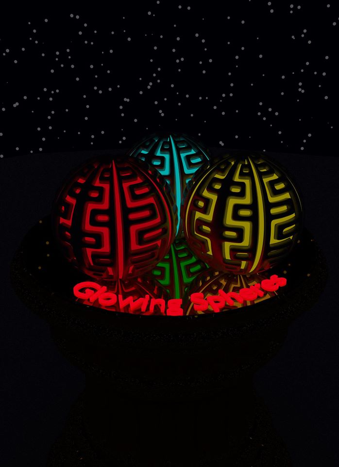 Glowing Spheres