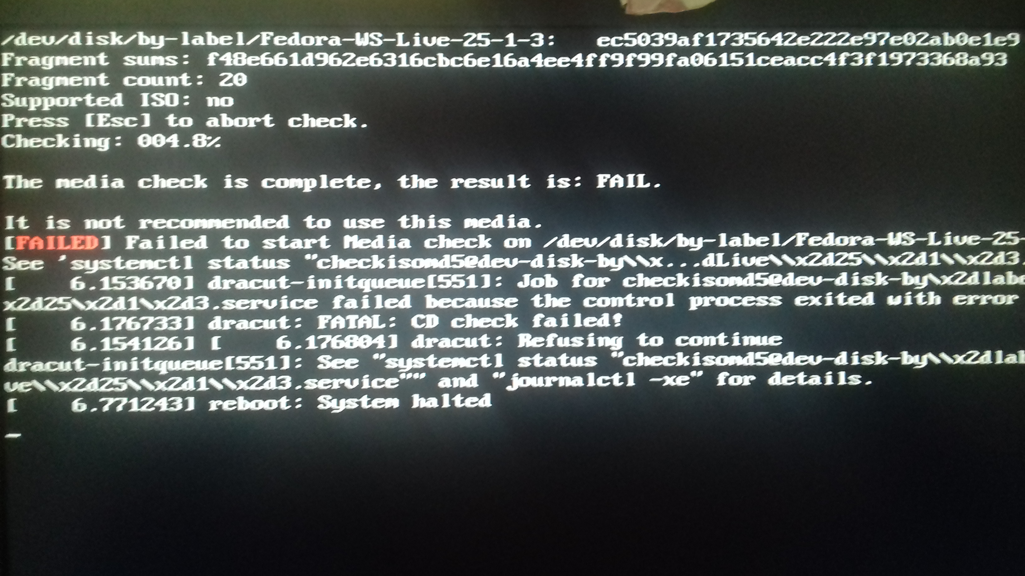Fedora 25