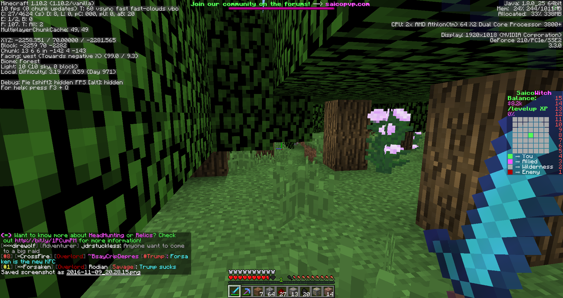 1 frame later
