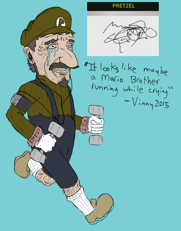 Pretzel Mario