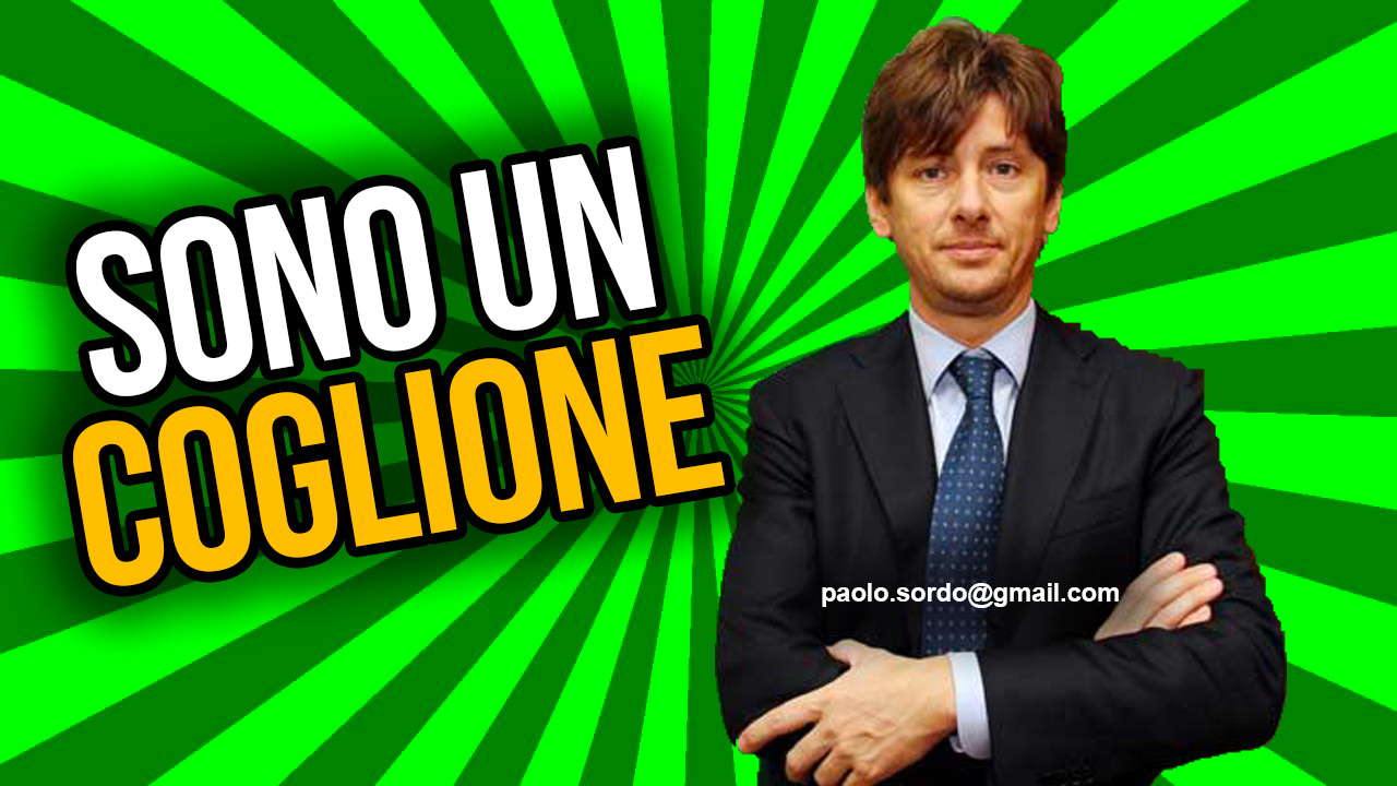 Paolo sordo sono un coglione
