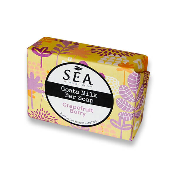 Salem Essentials Grapefruit Berry Goats Milk Bar Soap