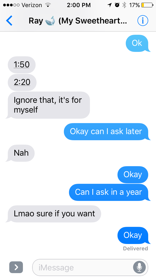 TELL ME RAY