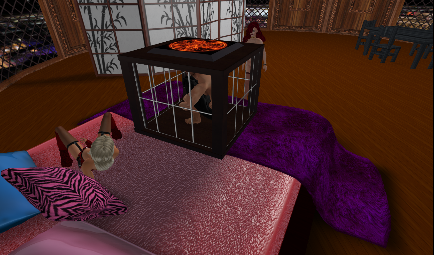 Caged Holt