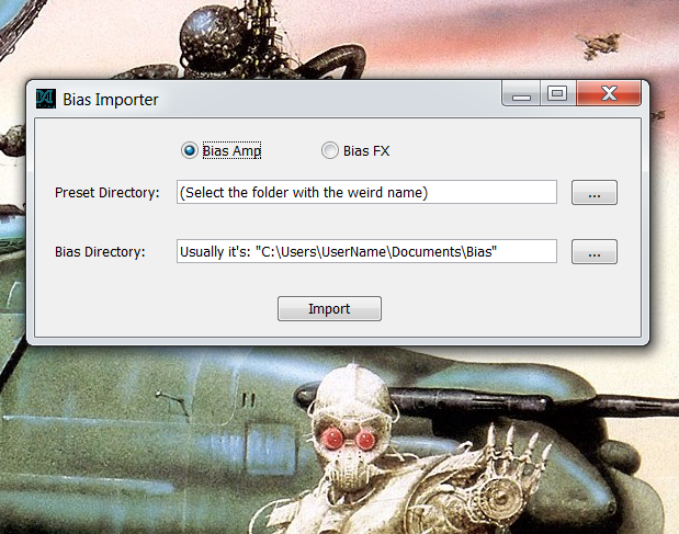 Bias Importer
