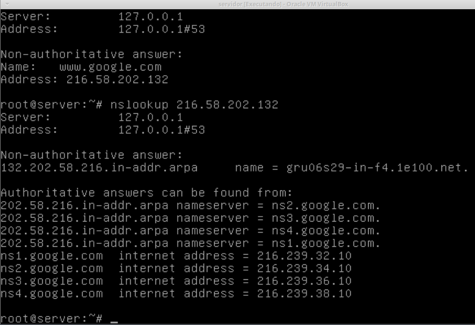 dns reverso ok