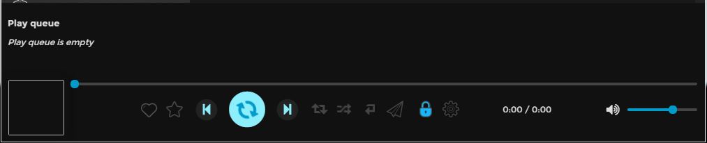 madsonic web player