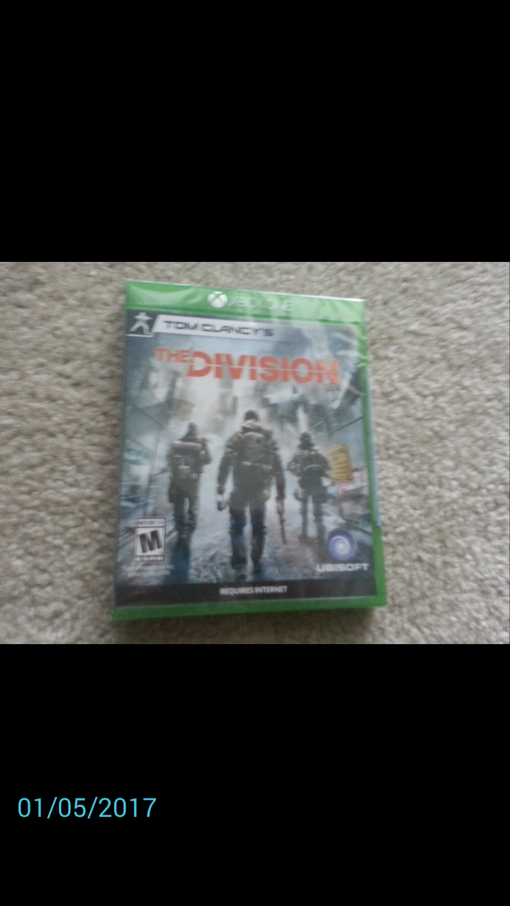 Tom Clany's The Division sealed