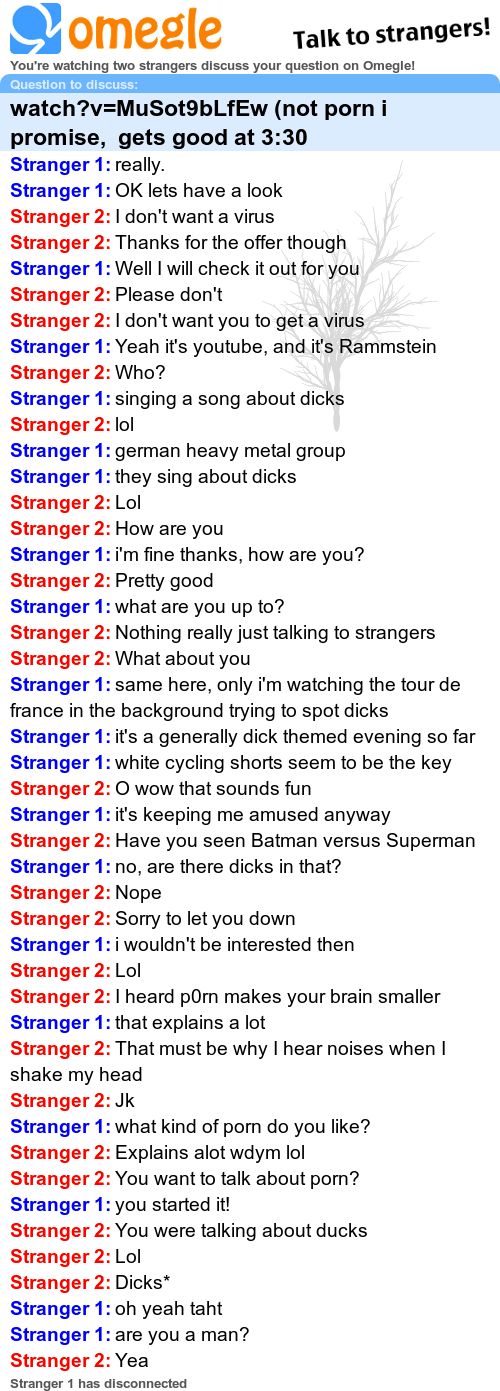 omegle convos