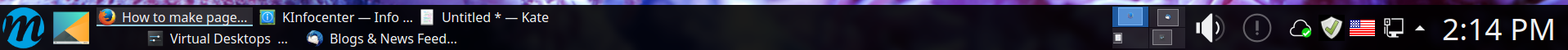 Taskbar