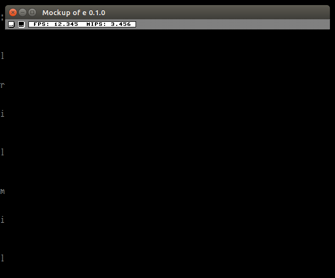 Kestrel-3 Emulator 0.1.0 Mockup GUI