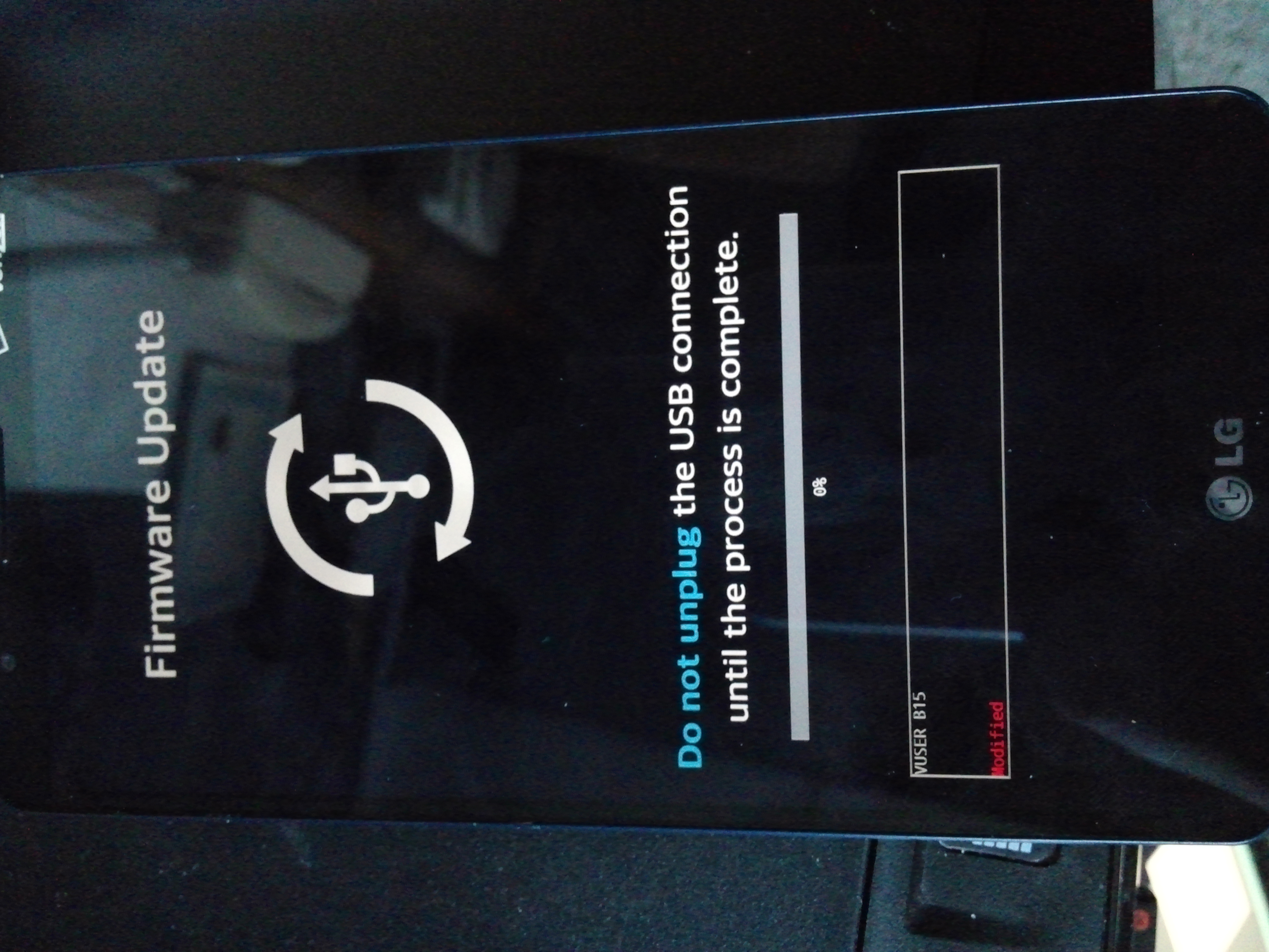 Modified download mode lg g3
