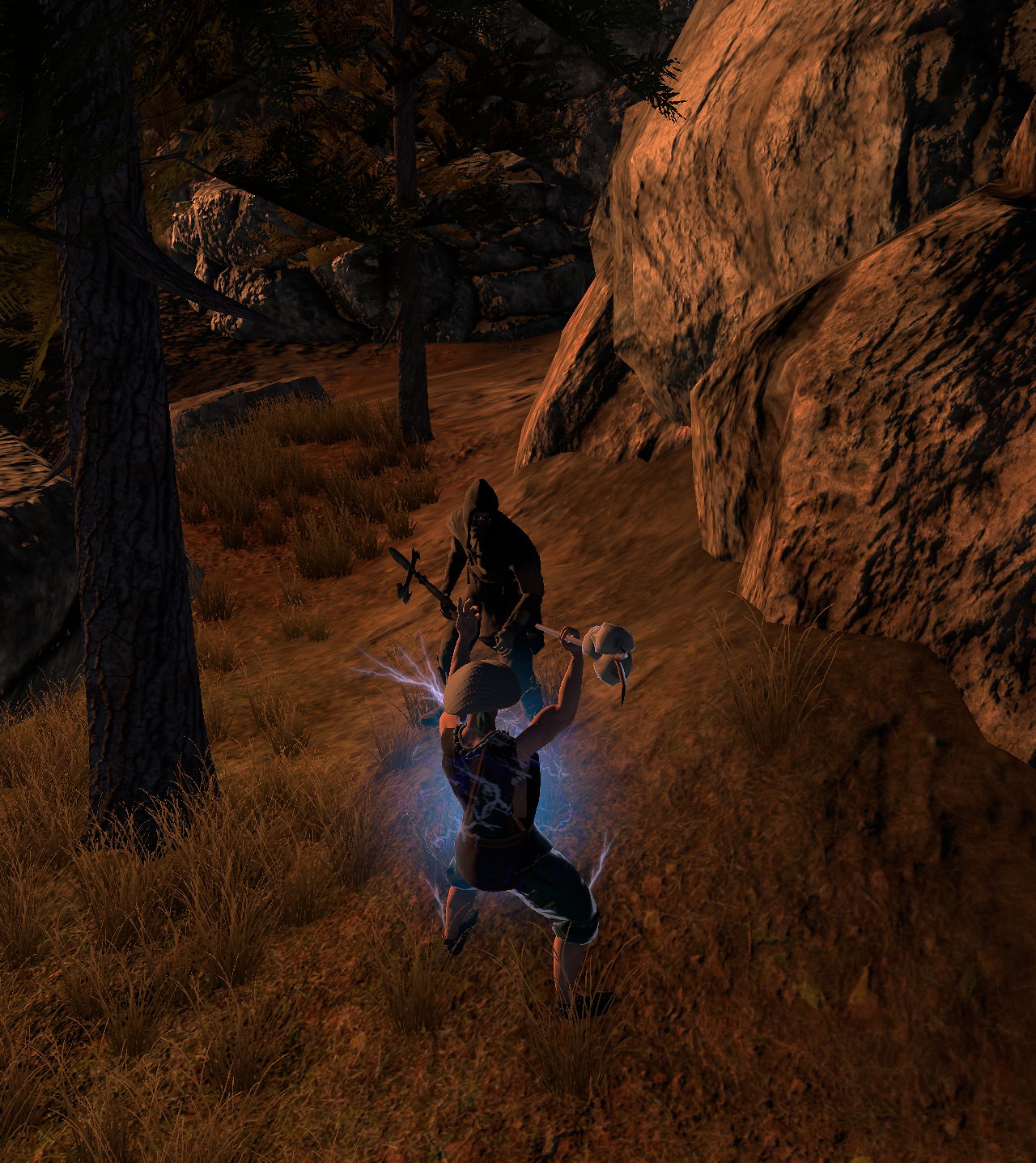 Perennial Farmer Outfit & Combat