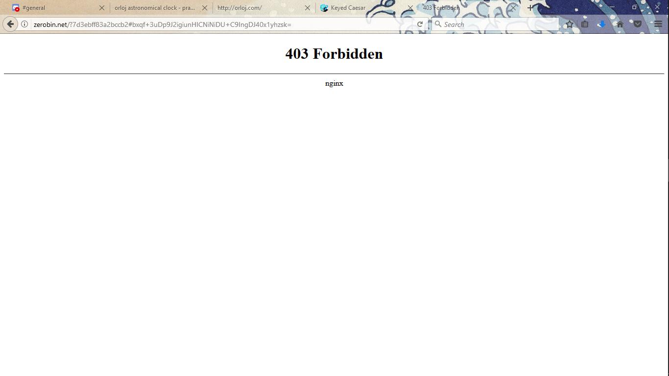 403 Forbidden Image