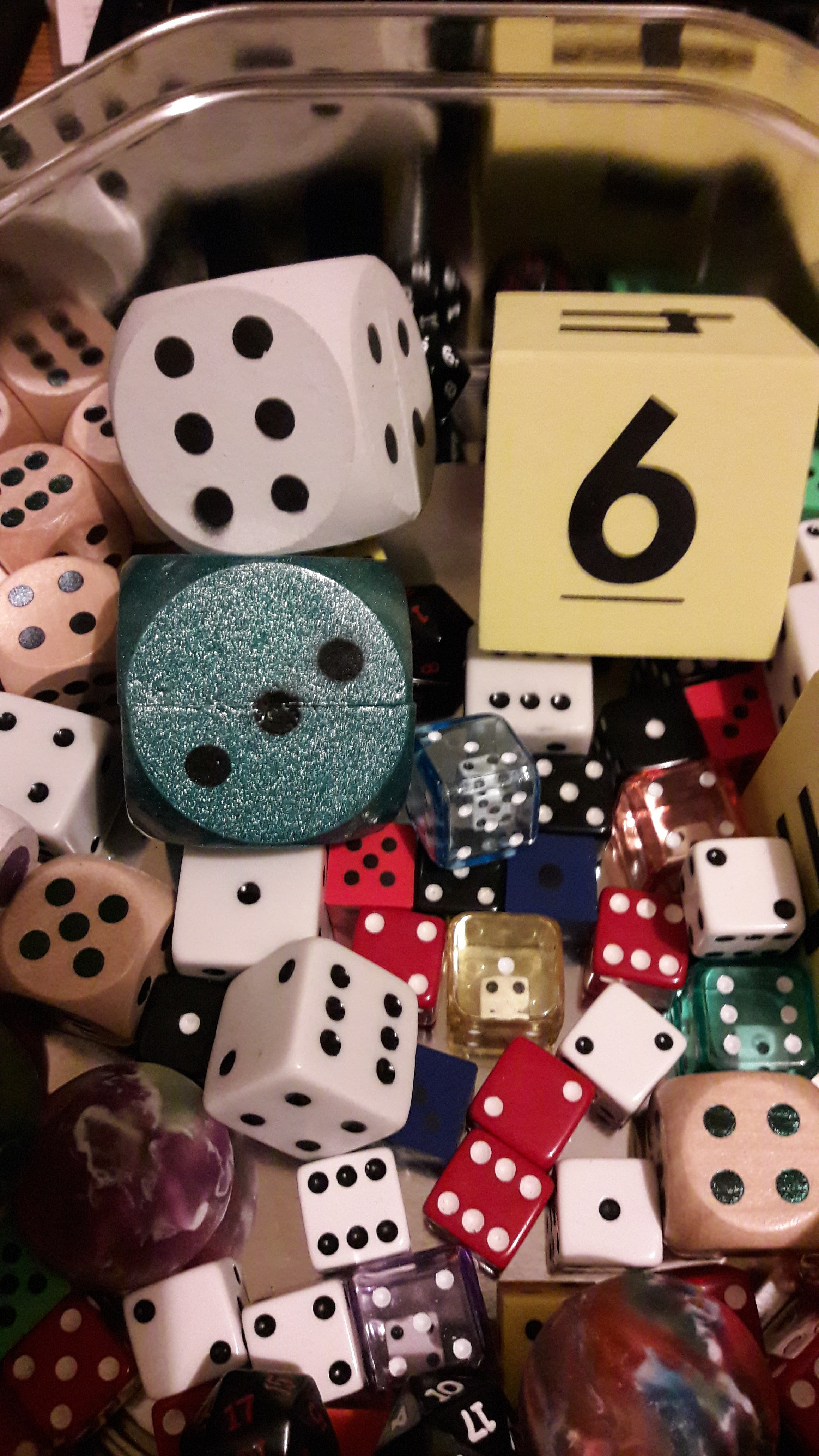 Not enough dice