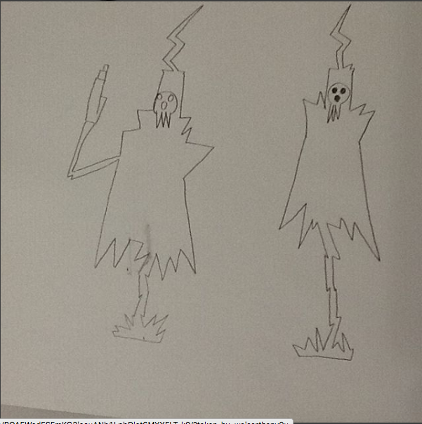 Horrible sketches of Shinigami-sama