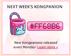Kongregate Kongpanion #FF68B6 2017.02.11 01
