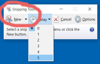 Windows Snipping Tool