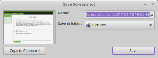 Linux MInt Screenshot