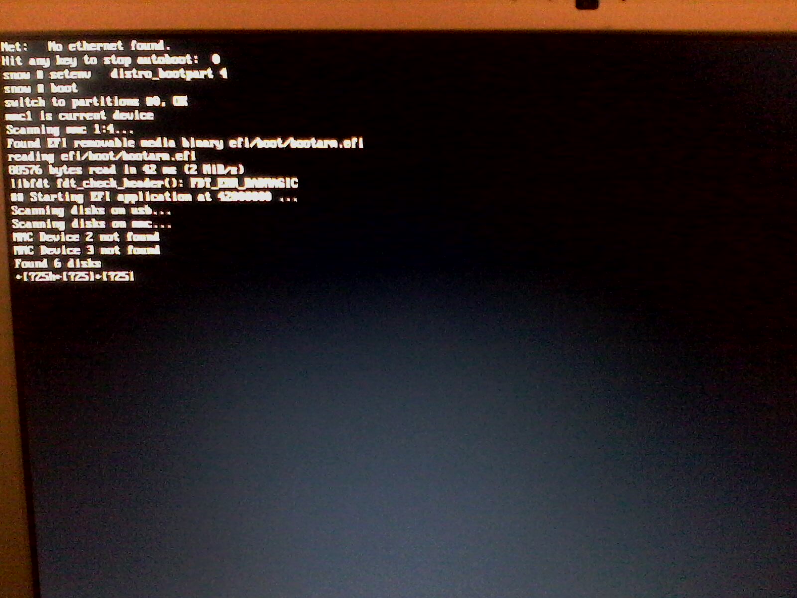 broken arm efi boot
