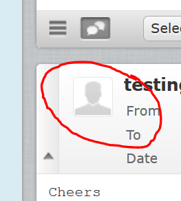 RC contact avatar