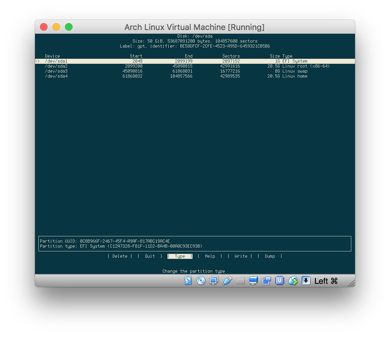 Partition Table