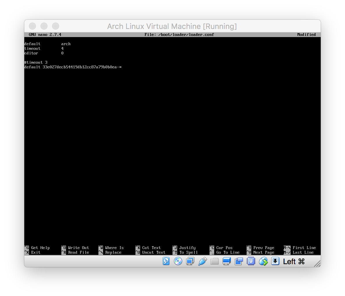 Configure