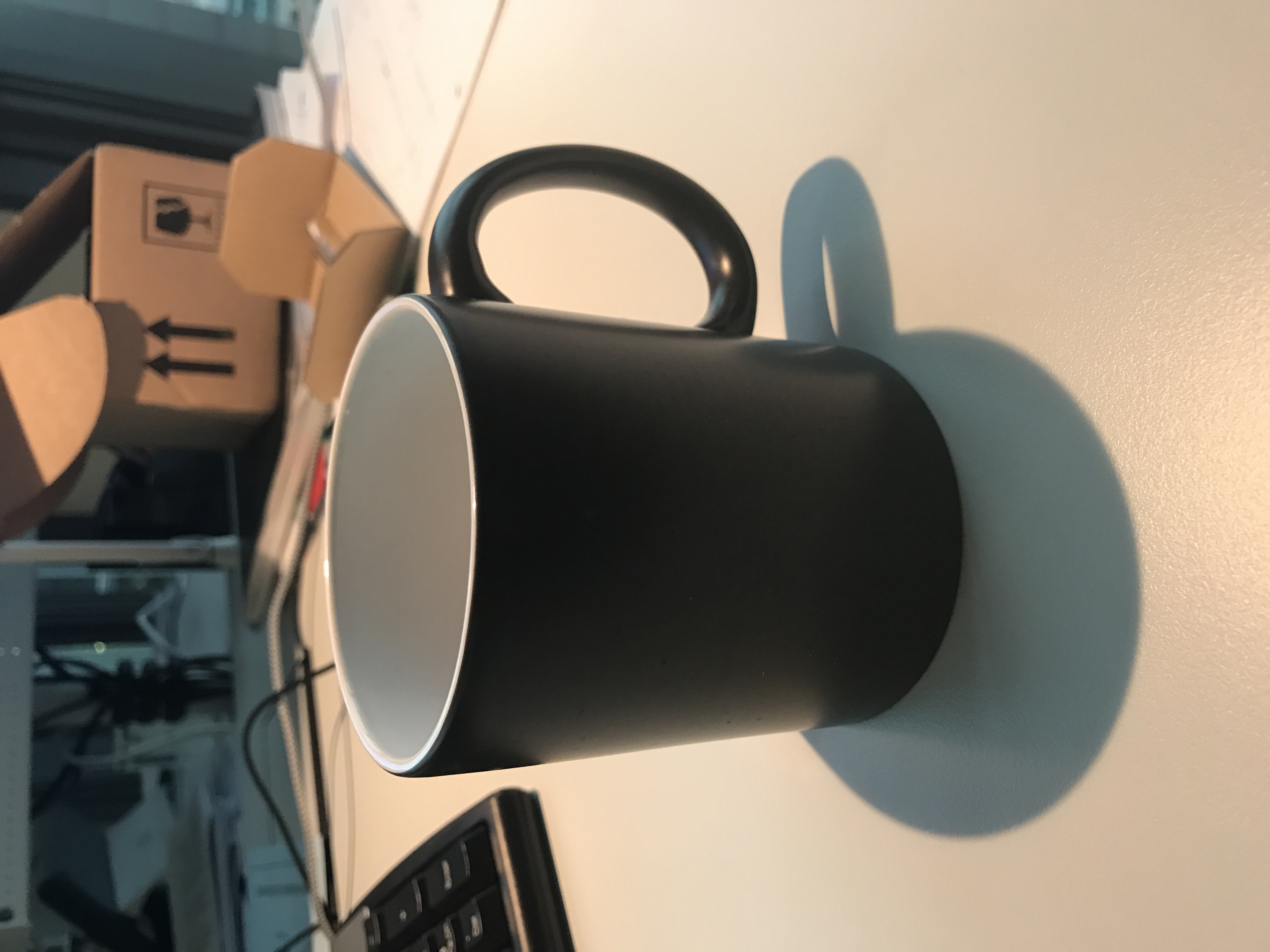 Received cup