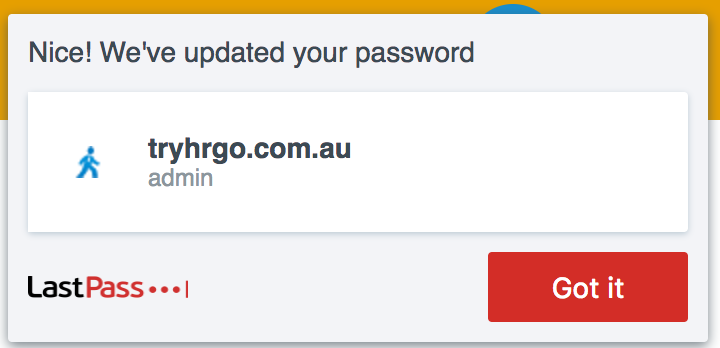 lastpass popup