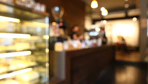 Coffe shop backdrop