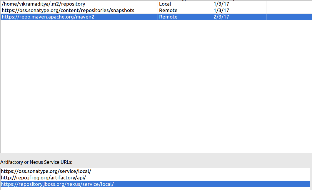 IDEA maven settings