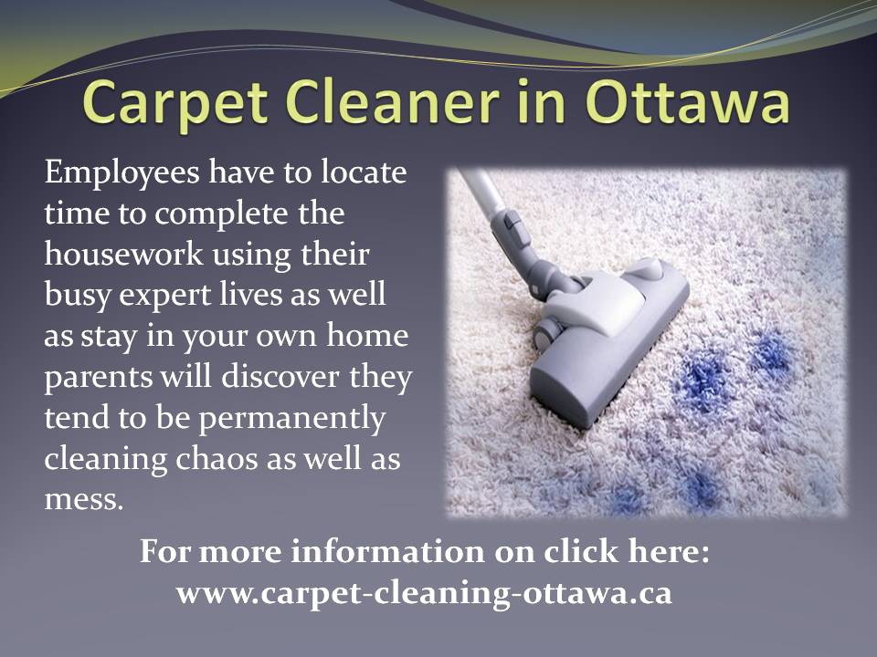 Carpet cleaner in Ottawa
