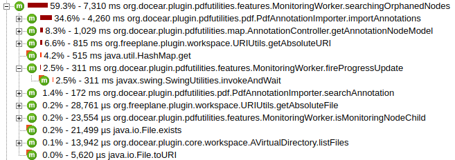 Docear search orphaned nodes profile fix