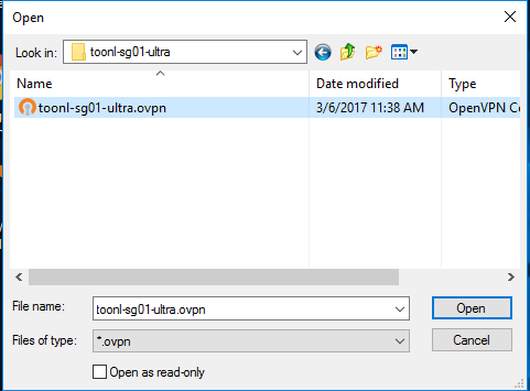 OpenVPN Client Configuration Process