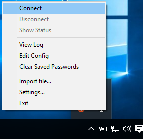 OpenVPN Client Configuration Process