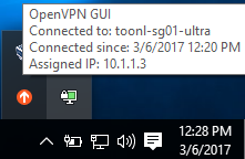 OpenVPN Client Configuration Process