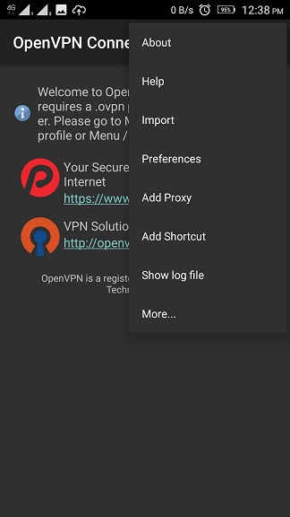 OpenVPN Client Configuration Process