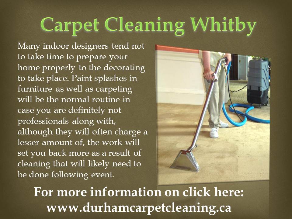 Carpet cleaning Whitby