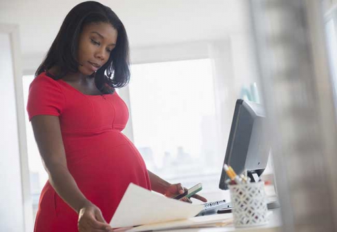 Wanita Karir Hamil. Source: standardmedia.co.ke
