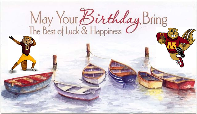 Happy Birthday from Minnesota!
