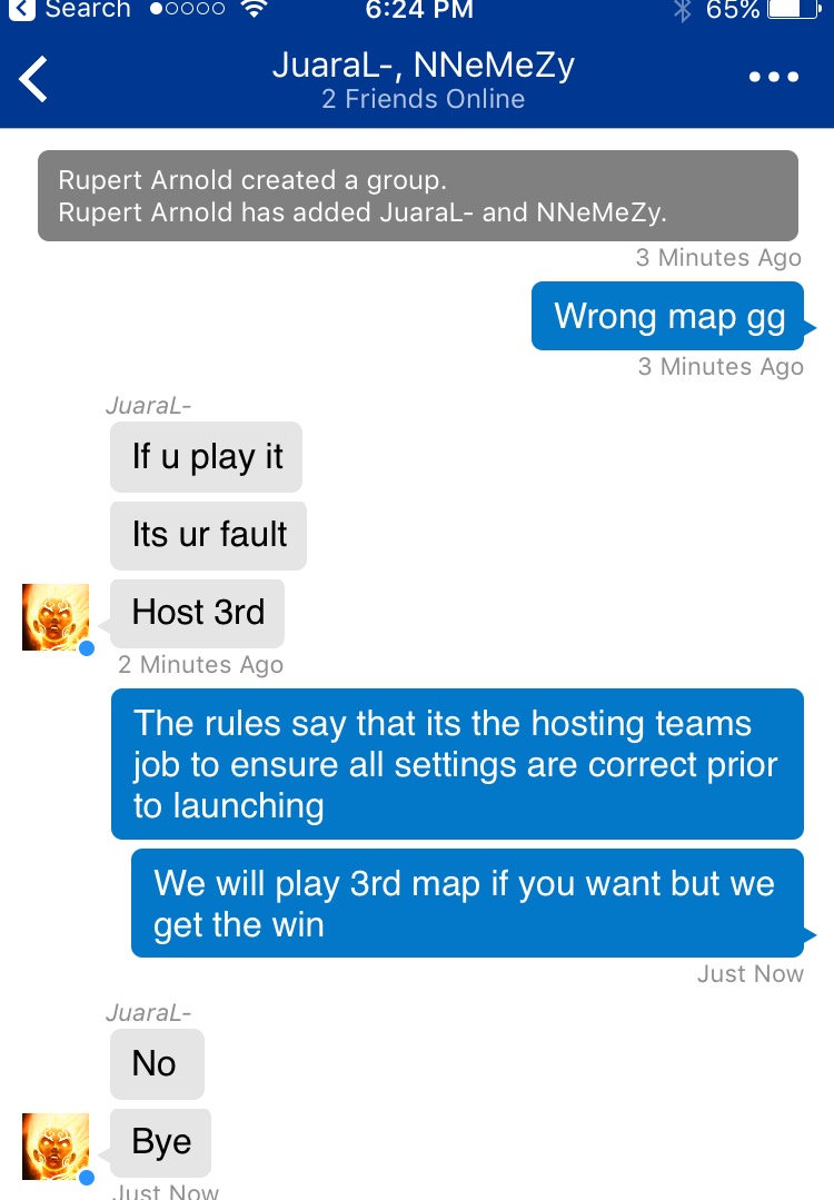 GB Dispute