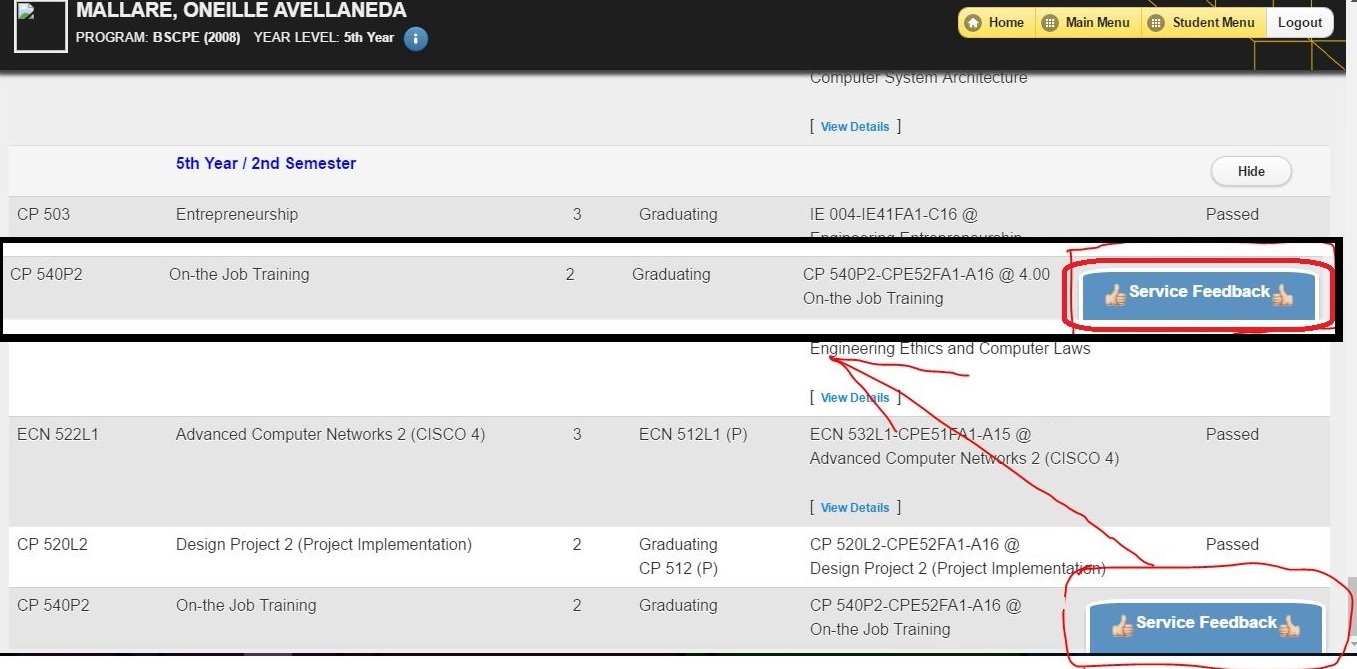 TIP ARIS View Curriculum Grades Bug