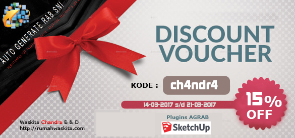 Diskon 15 %