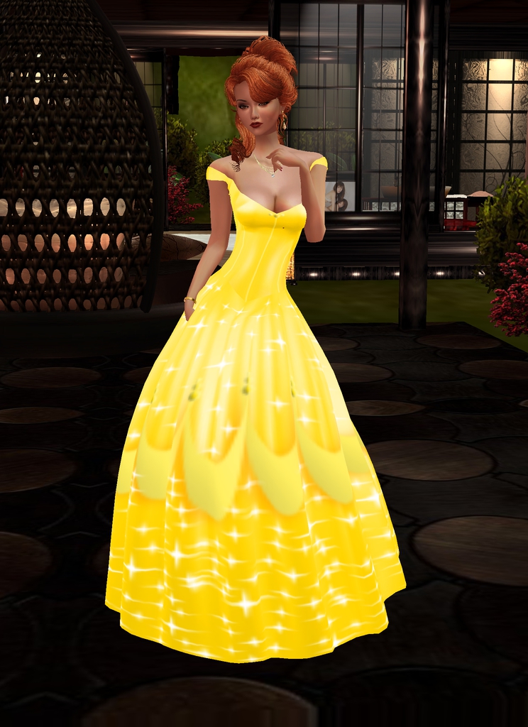 Diana as Princess Belle