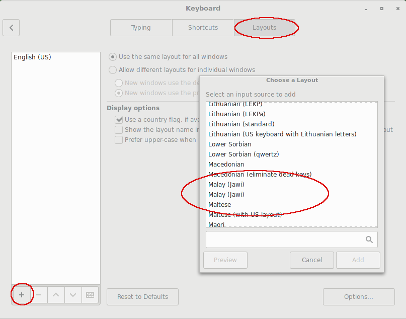 Arch Keyboard Layout